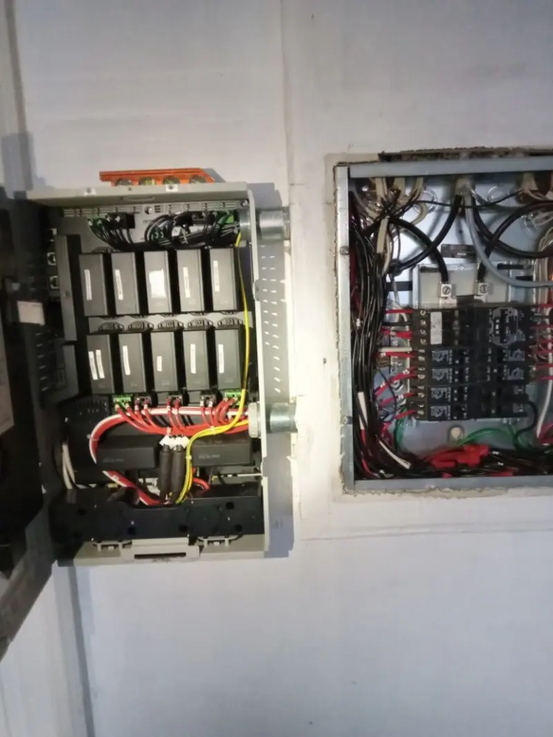 Electrical panel upgrade completed for Indoor Lighting Installation in Sallisaw